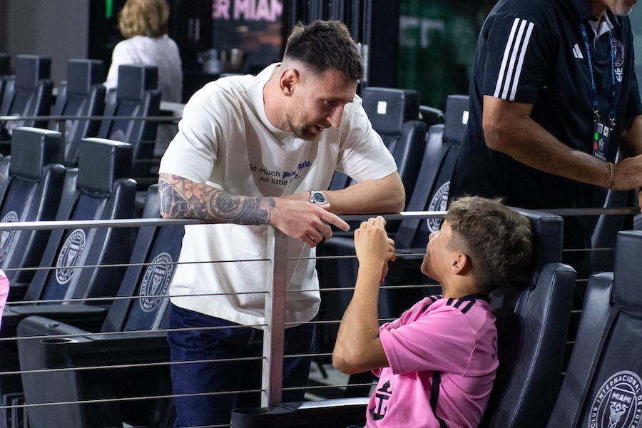 Lionel Messi no jugó en la ida