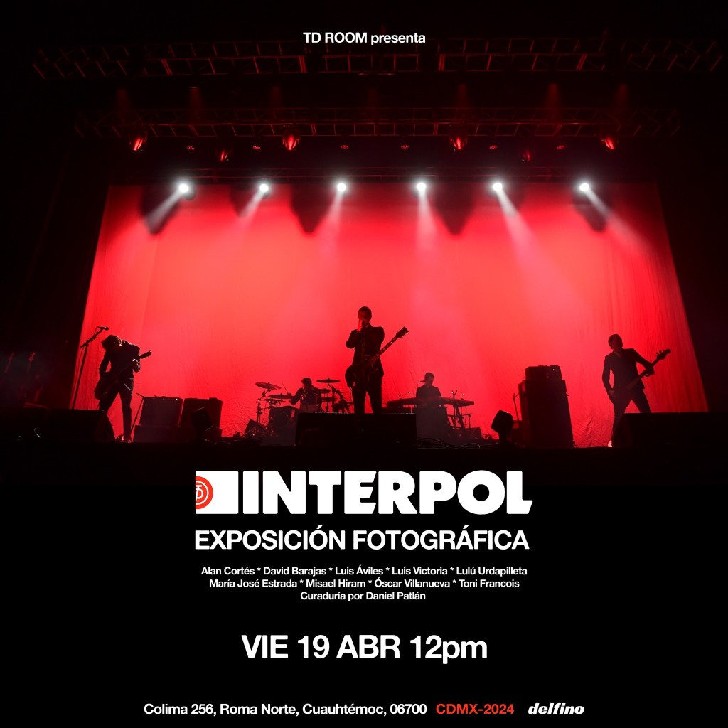 Te decimos dónde conseguir la merch del concierto de Interpol en el Zócalo de la CDMX