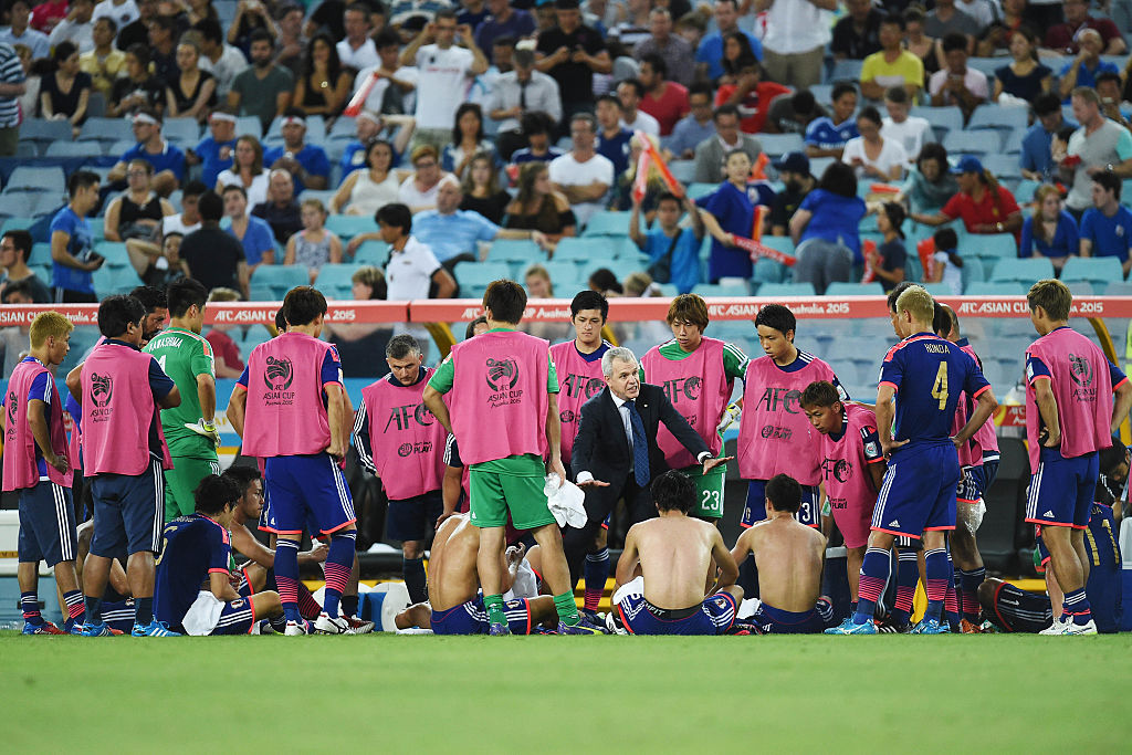 Recordando su paso por la Selección de Japón