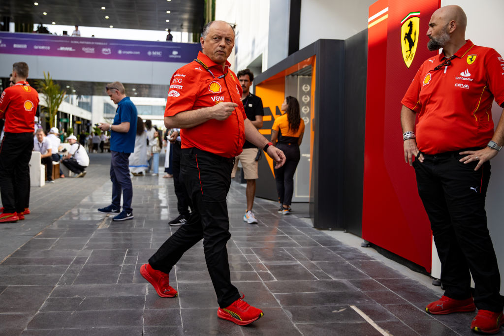 Fred Vasseur, jefe de Ferrari