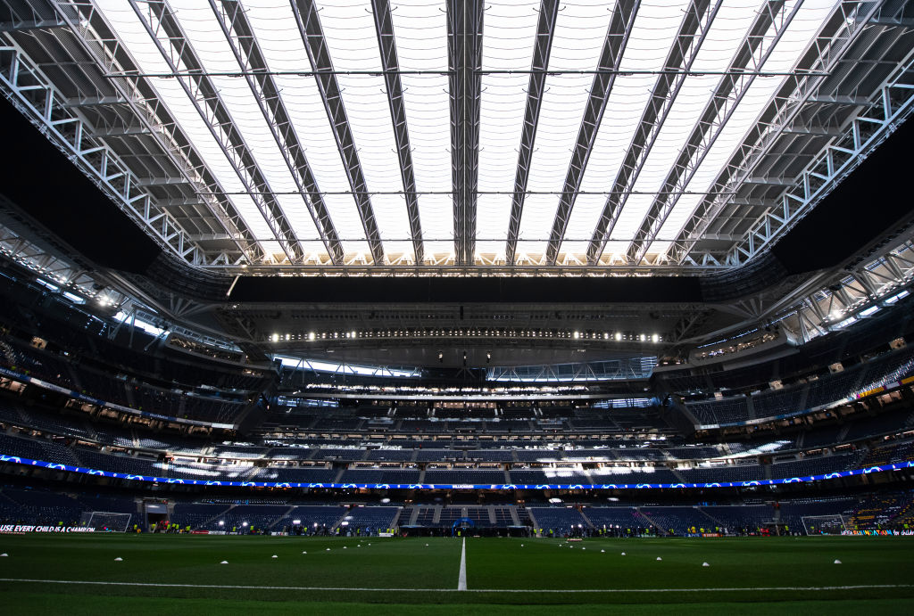 El Estadio Santiago Bernabéu