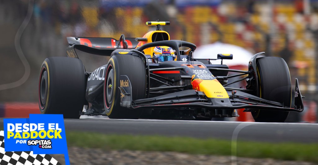 Checo Pérez en el GP de China