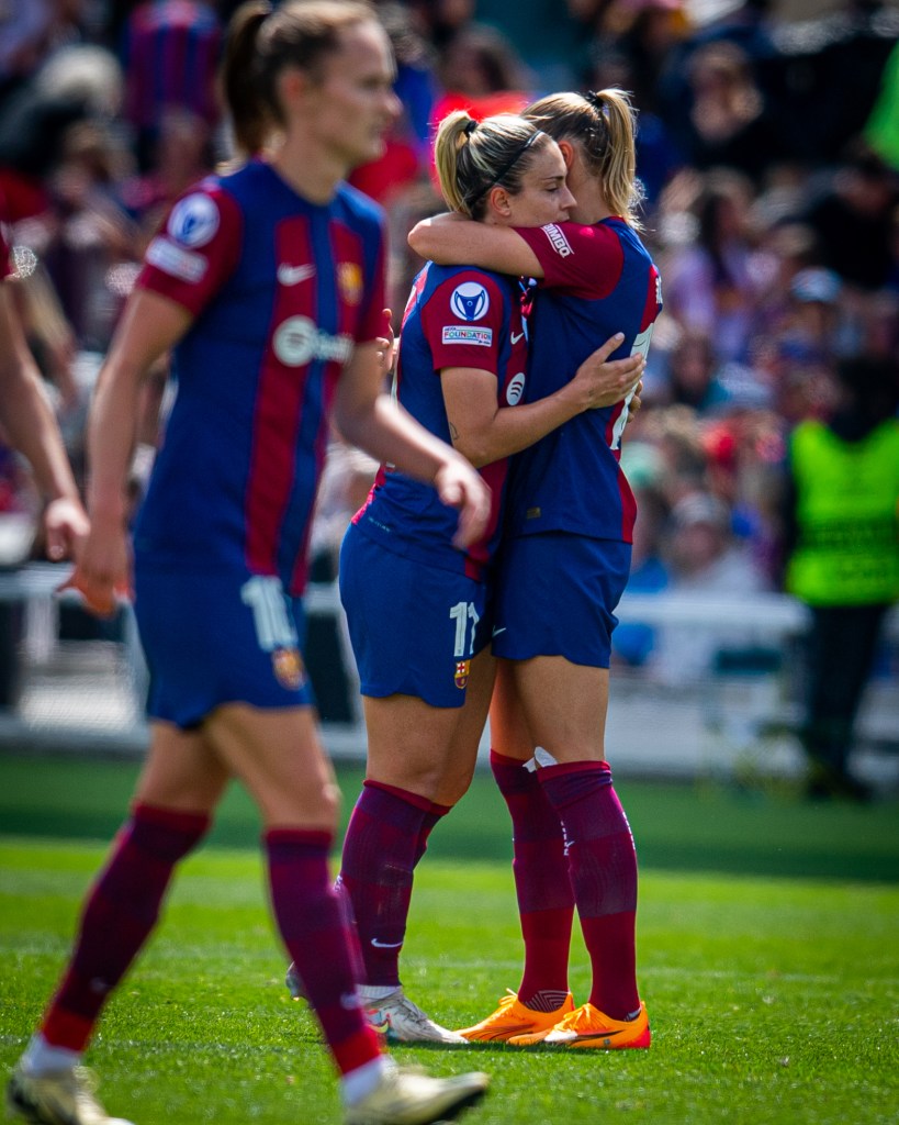 Barcelona Femenil, semifinales Champions League 