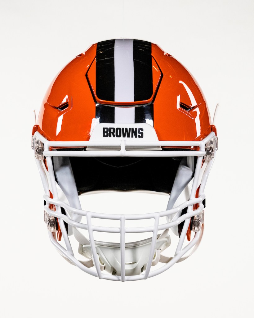 El nuevo casco de los Browns