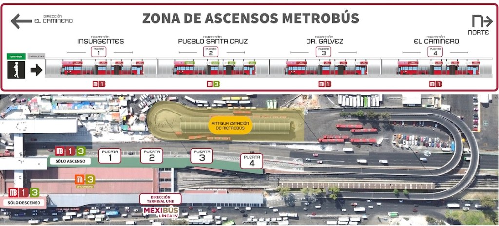 Pa'l remojón: Fotos de la nueva terminal de Indios Verdes del Metrobús