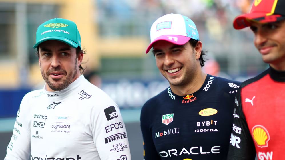 Los primeros tres lugares en la Clasificación GP de Miami