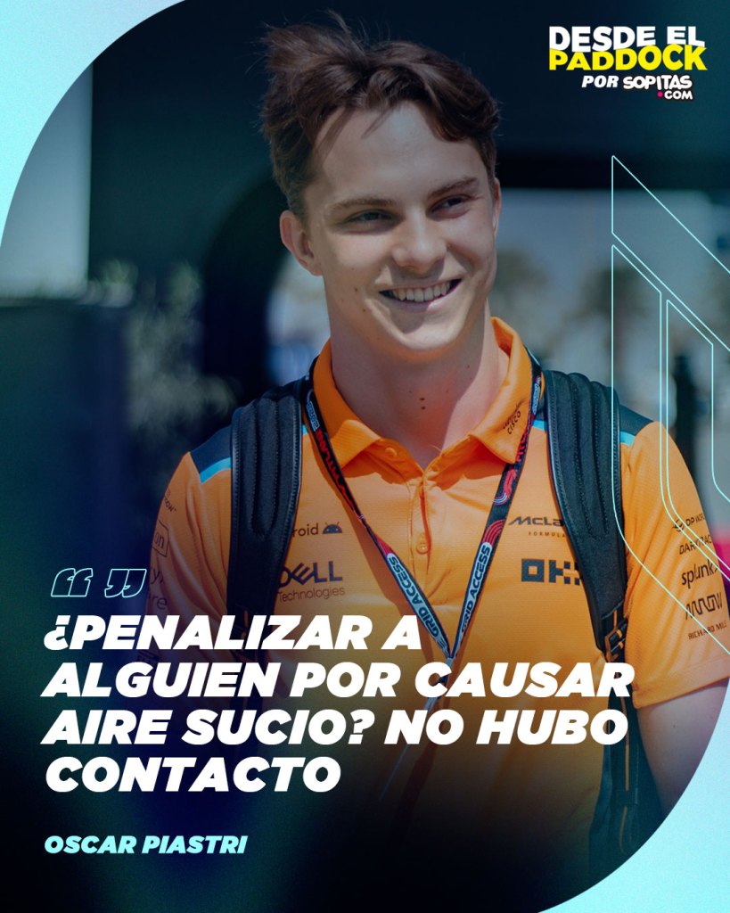 Oscar Piastri sobre Alonso