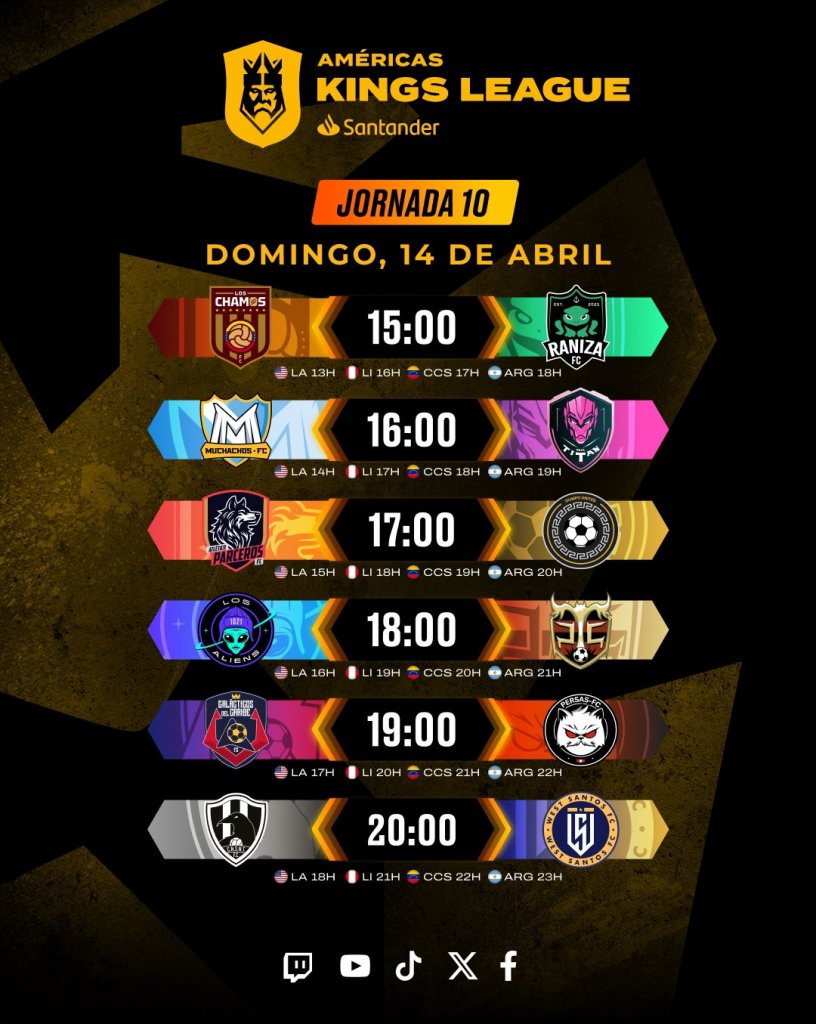 Jornada 10 de la Kings League