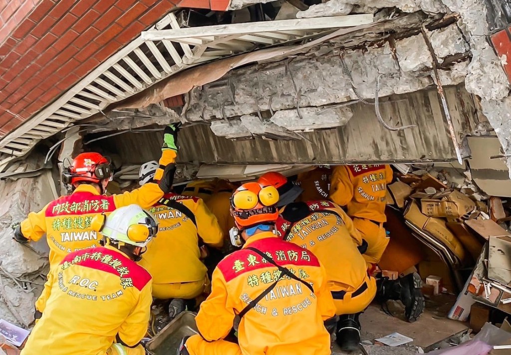 Terremoto en Taiwán