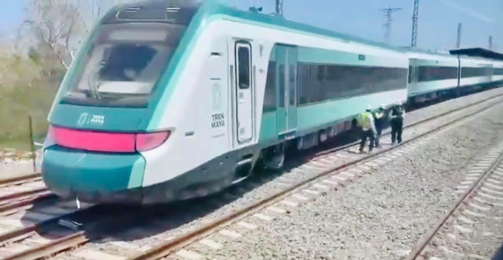 La vieja confiable: SEDENA dice que el Tren Maya descarriló porque pusieron mal los tornillos