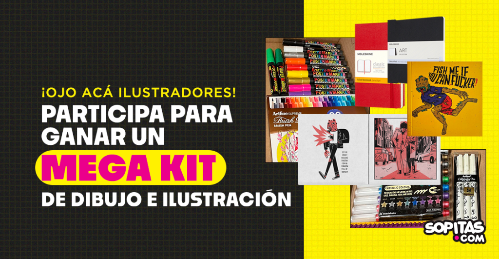 Kit de artículos para dibujantes