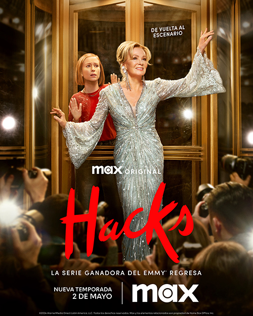 Póster de la tercera temporada de 'Hacks' 