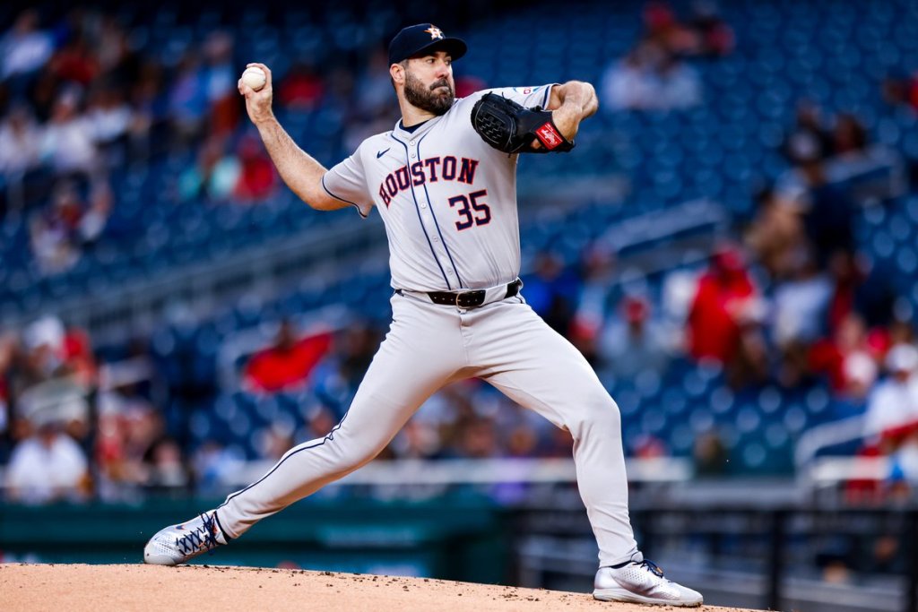 Justin Verlander de los Astros 