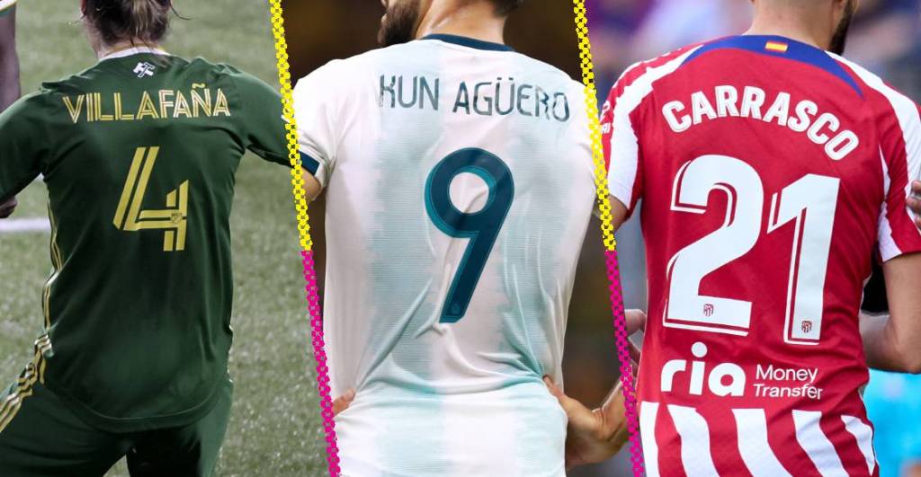 6 casos de futbolistas que llevan el apellido materno en sus jerseys