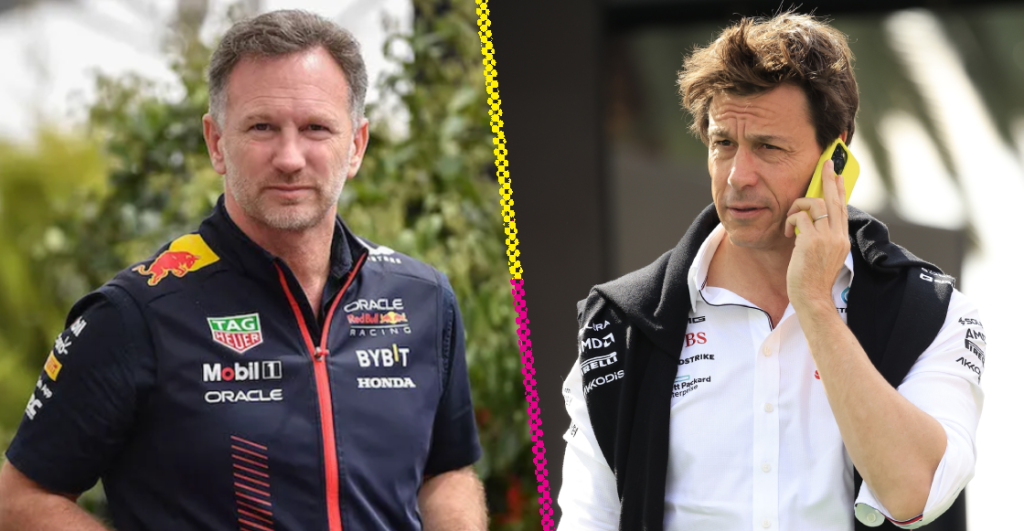 Christian Horner le responde a Toto Wolff: "Nos hemos llevado a 220 personas de Mercedes"