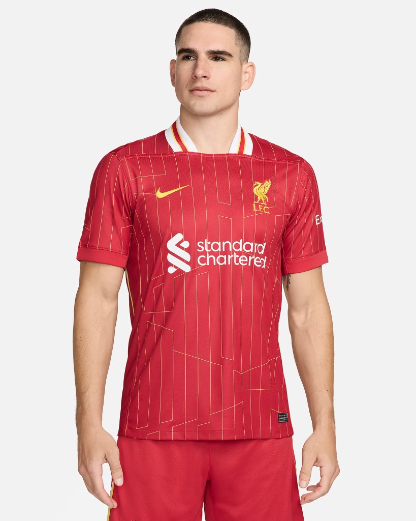 Los fans del Liverpool no recibieron con tanto entusiasmo uno de sus jerseys para 2024-2025