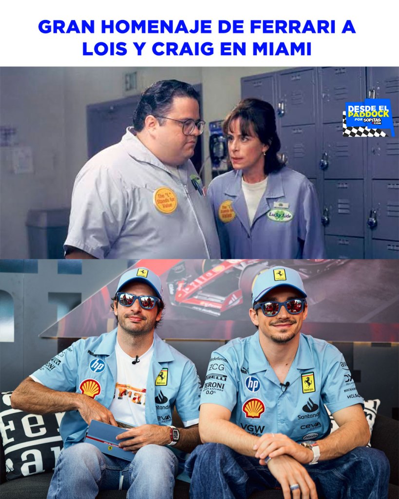 Ferrari meme GP de Miami