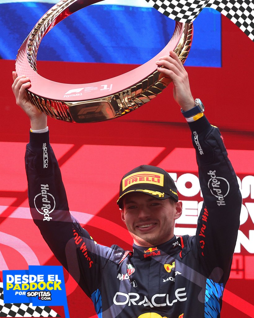 Otra victoria para Verstappen