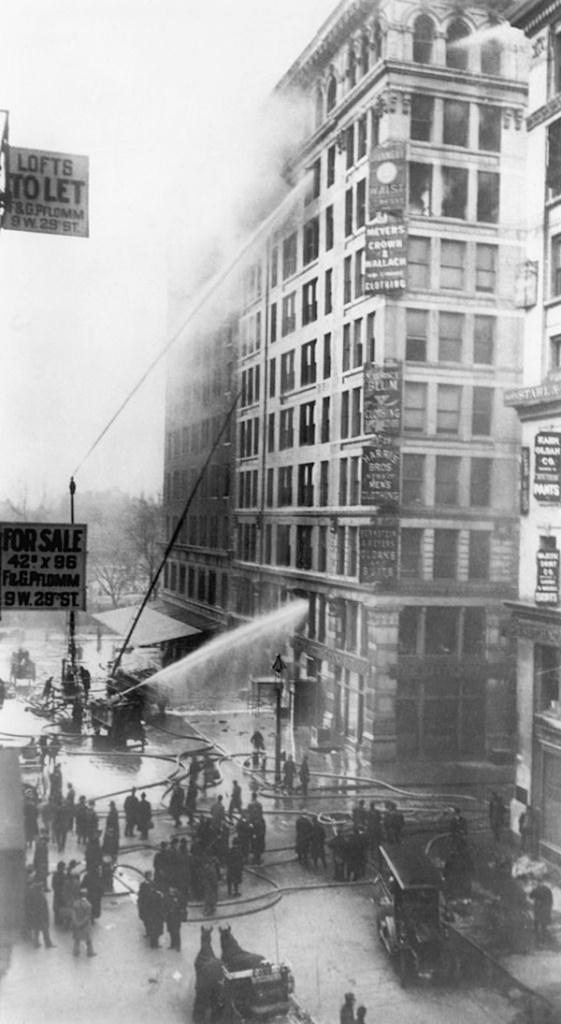 Incendio en Triangle Shirtwaisty y el inicio de la lucha por los derechos del 1° de mayo