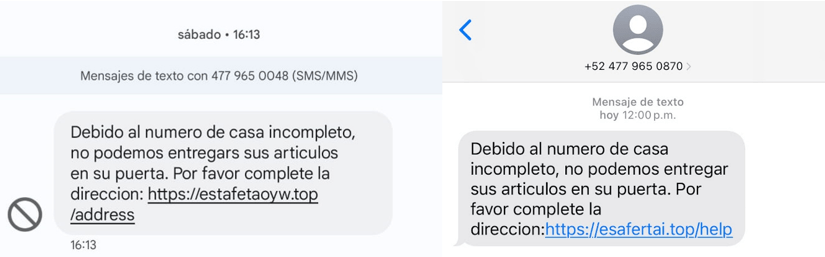 Cuídate de la estafa que te advierte de un supuesto problema con tu envío - unnamed-1