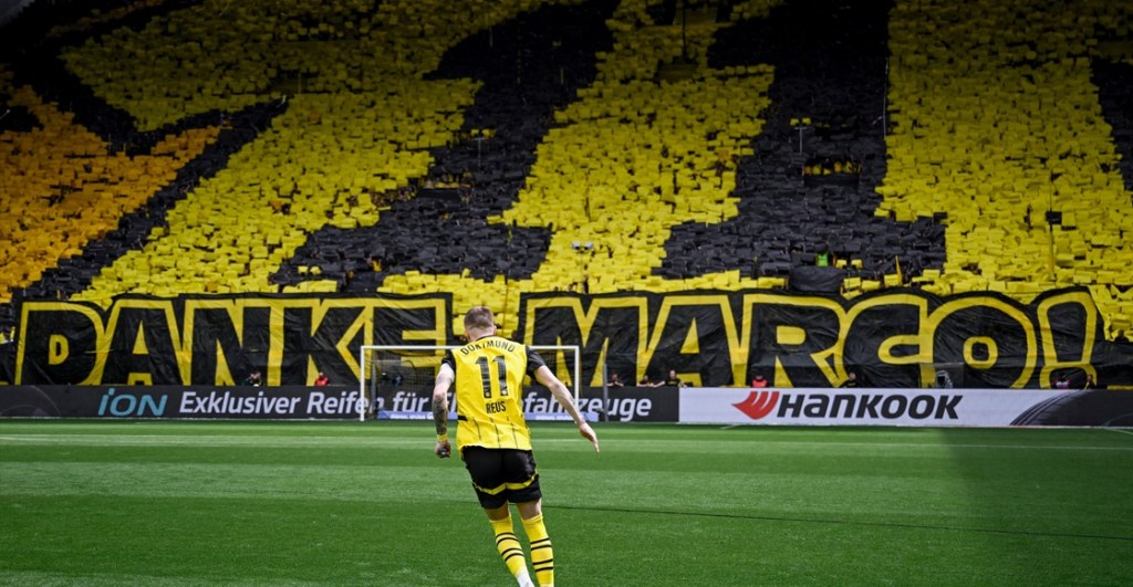 Marco Reus, jugó su último partido en el Signal Iduna, con la playera del Borussia Dortmund