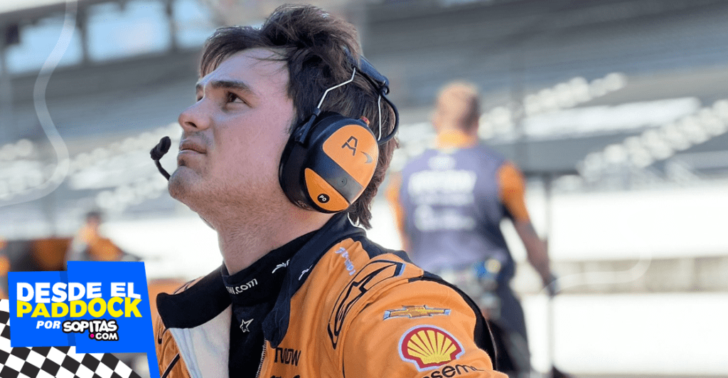 ¿Qué pasó? Pato O'Ward cayó del 5º al 23º en el Gran Premio de Indianapolis de la IndyCar