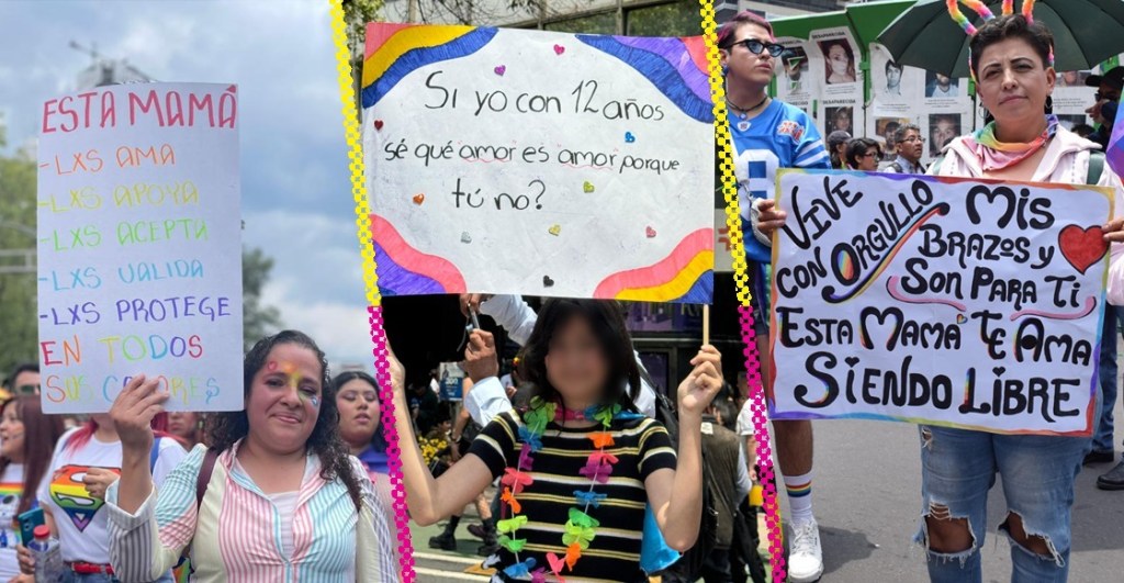 Los carteles y pancartas de la Marcha LGBT 2024 en la CDMX.