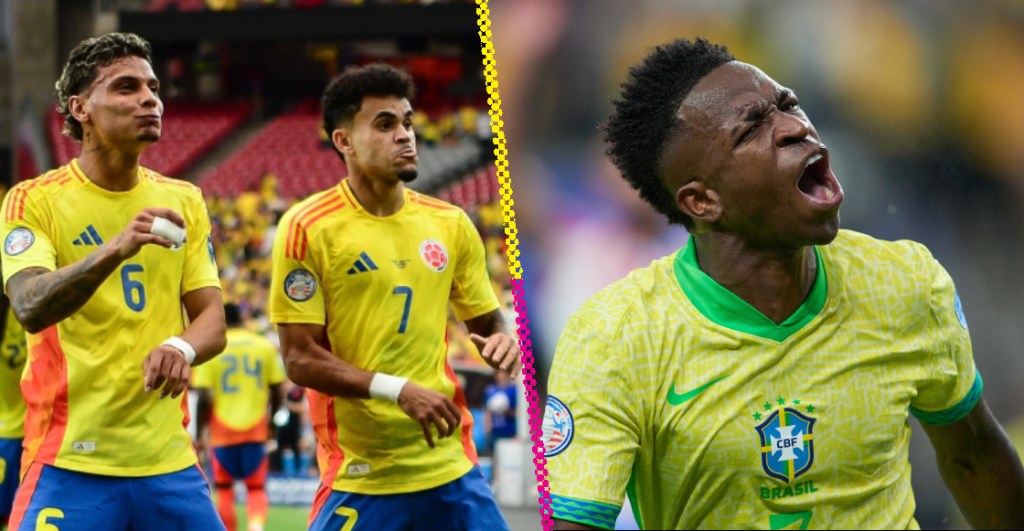 Copa América 2024: Los goles de Colombia y Brasil