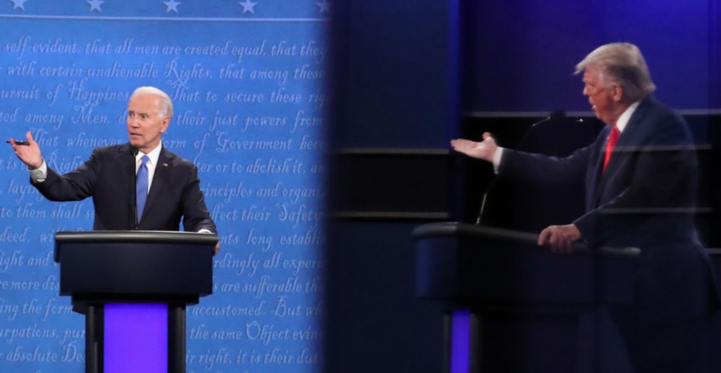 El debate entre Joe Biden y Donald Trump