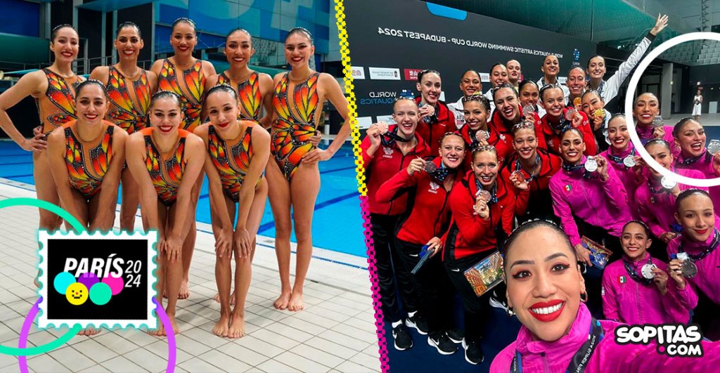 Juegos Olímpicos 2024: Equipo mexicano de nado artístico