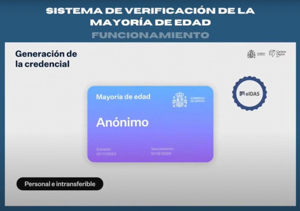 El sistema de verificación de España
