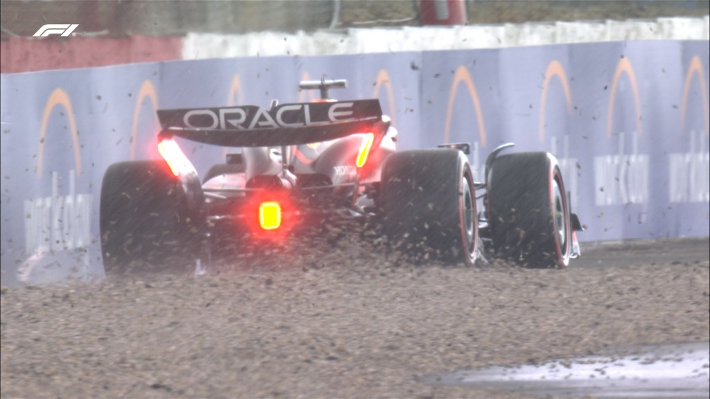 Max Verstappen durante la Clasificación en Silverstone 