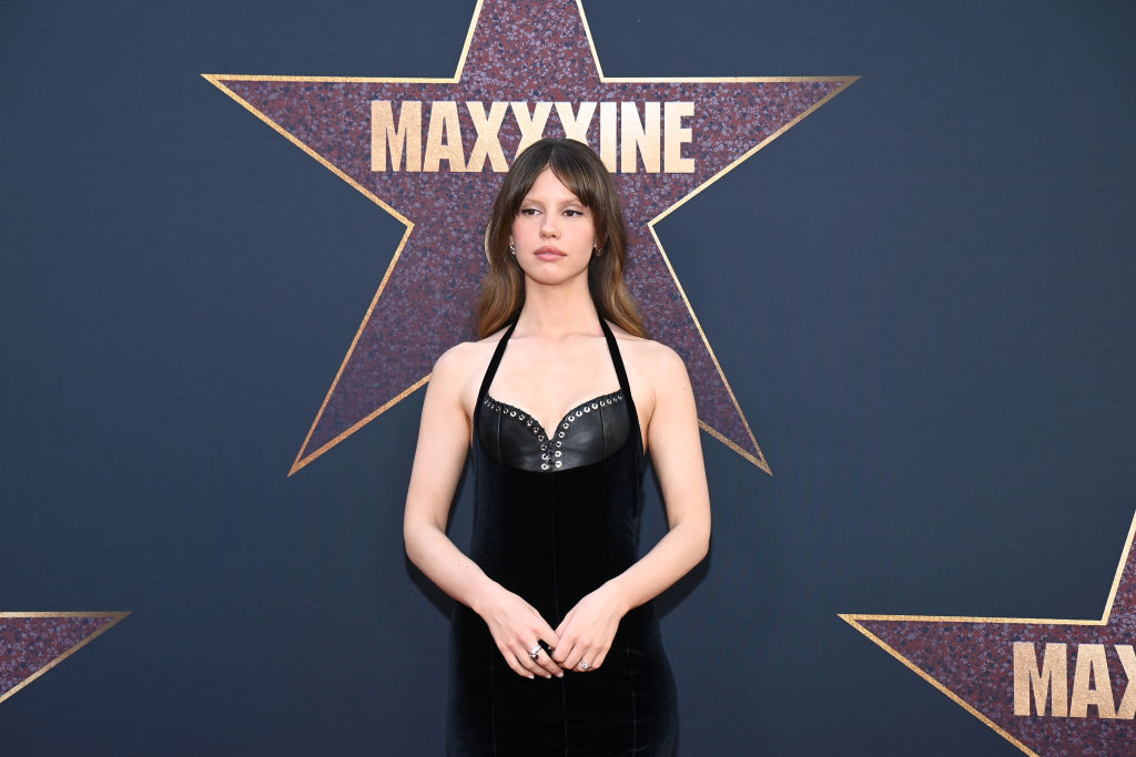 Mia Goth en la premiere de 'MaXXXine' 