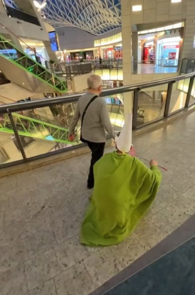La historia detrás del meme: El pequeño mago verde del centro comercial